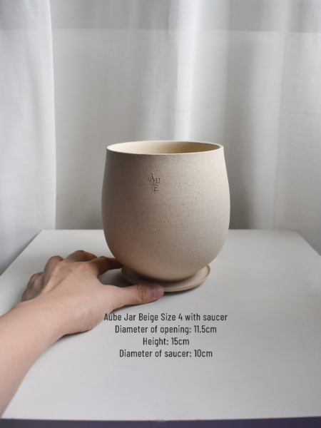 Aube Jar with Saucer - Image 3