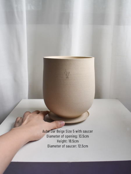 Aube Jar with Saucer - Image 4